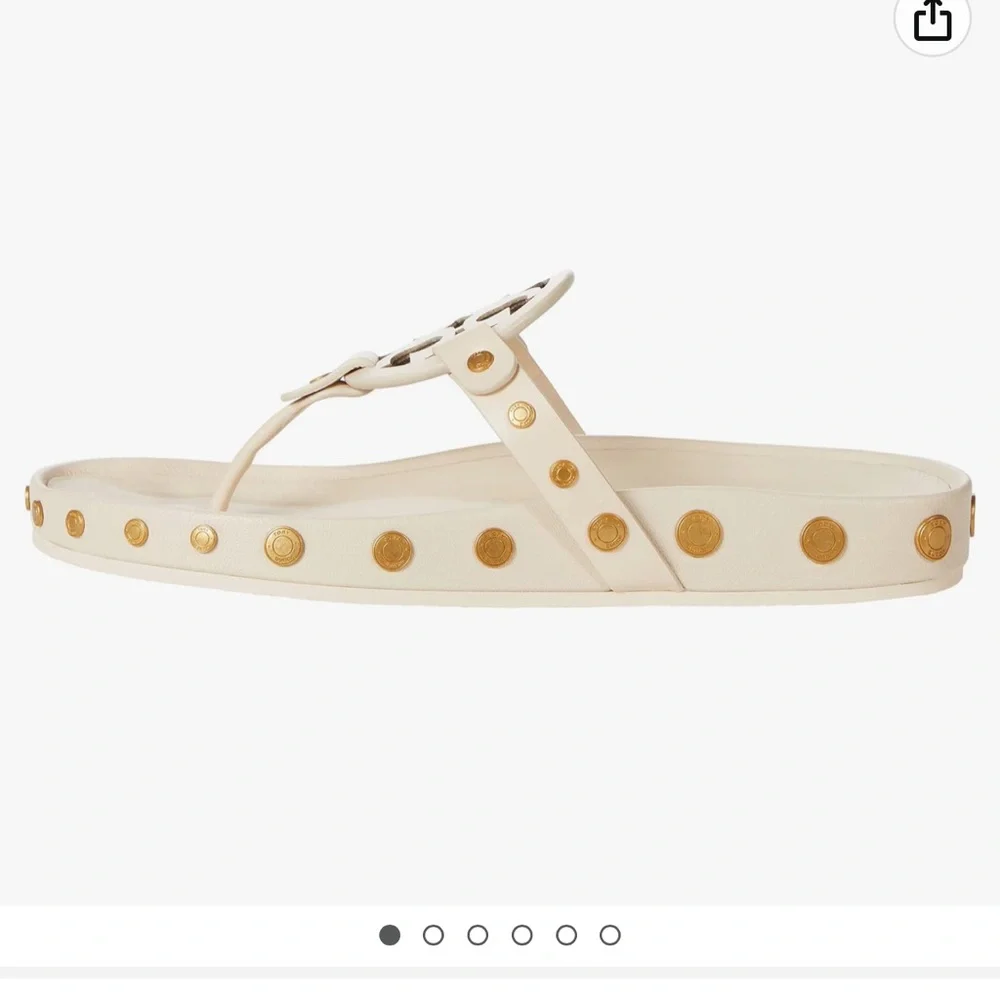 Tory Burch Women's Miller Cloud Coin Sandals